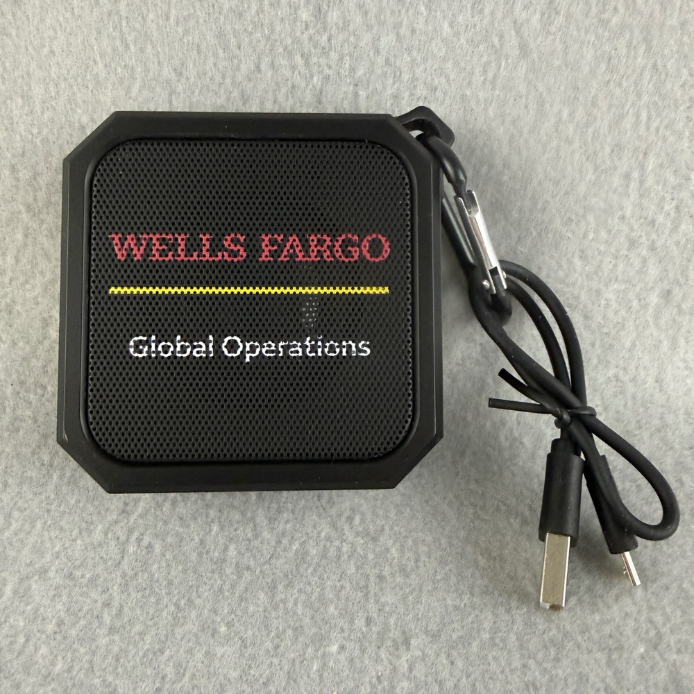 Leed's World Blackwater Outdoor Waterproof Bluetooth Speaker Wells Fargo XO-9838